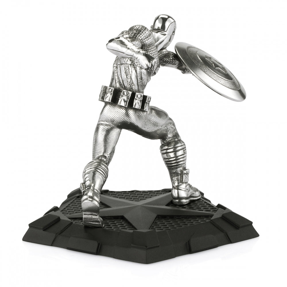 Marvel By Royal Selangor 017939R Captain America First Avenger Figurine - H S Johnson