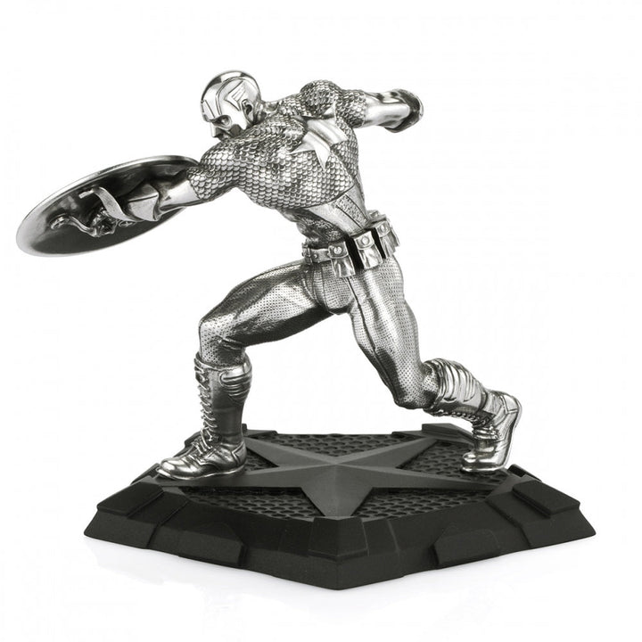 Marvel By Royal Selangor 017939R Captain America First Avenger Figurine - H S Johnson