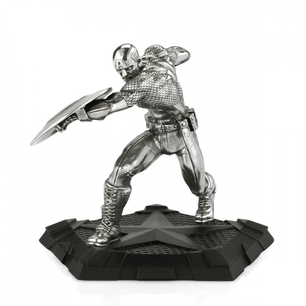 Marvel By Royal Selangor 017939R Captain America First Avenger Figurine - H S Johnson