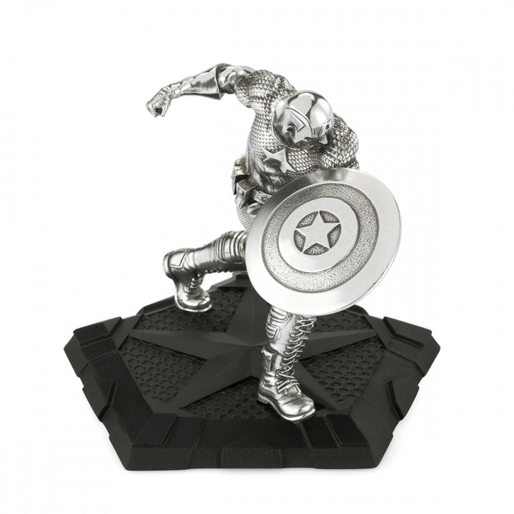 Marvel By Royal Selangor 017939R Captain America First Avenger Figurine - H S Johnson