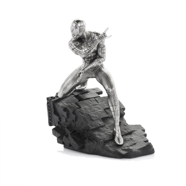 Marvel By Royal Selangor 017941R Spider-Man Webslinger Figurine - H S Johnson