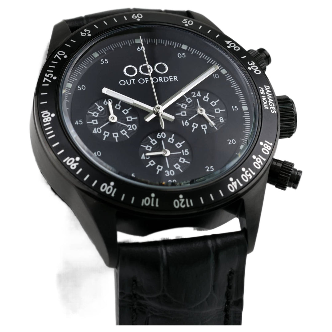 Out Of Order 001-30.PVD Night Ops Super-vintage Chrono Watch