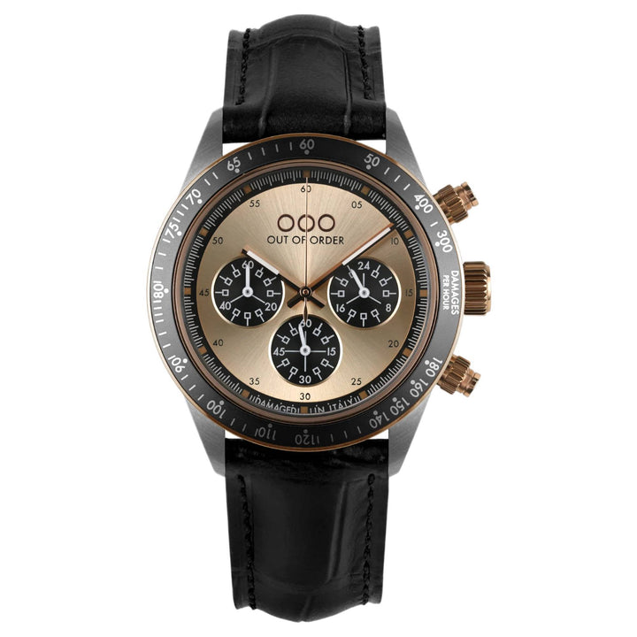 Out Of Order 001-30.NE.RG Desert Rose Super-vintage Chrono Watch