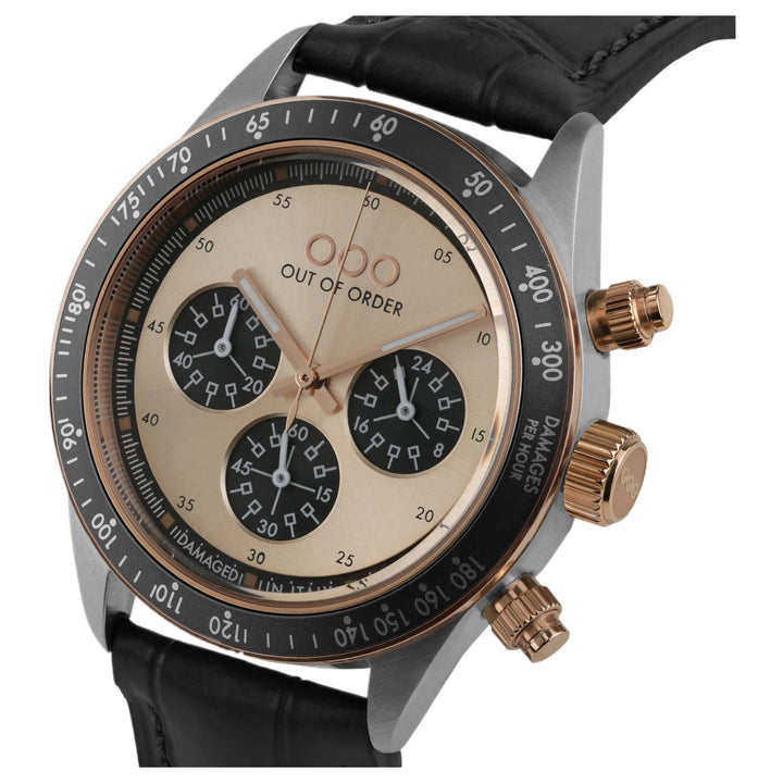 Out Of Order 001-30.NE.RG Desert Rose Super-vintage Chrono Watch