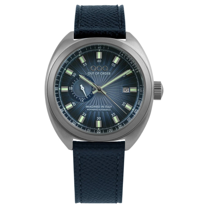 Out Of Order 001-31.BL.GU Torpedine Abyss Ultra Brushed Automatic Watch