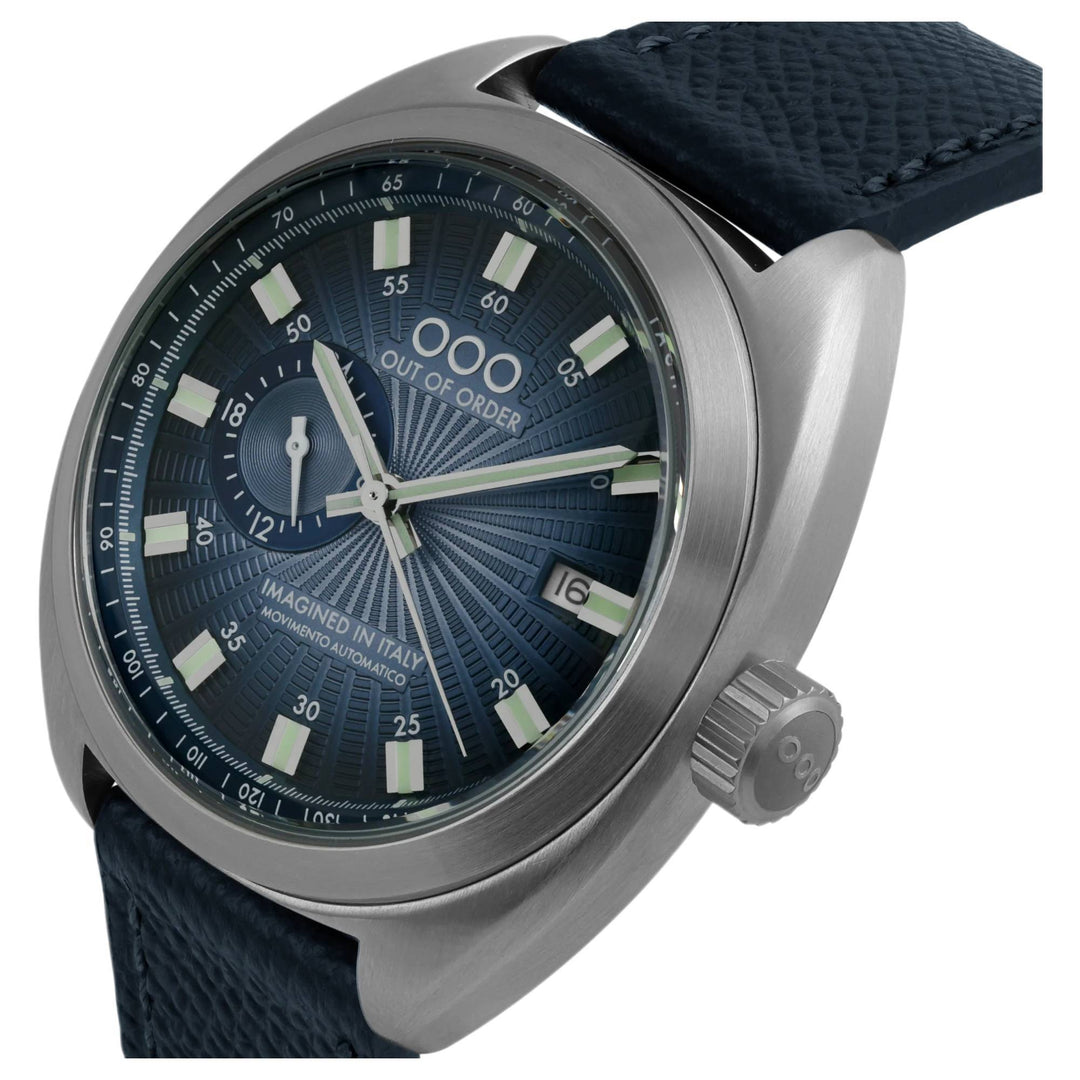 Out Of Order 001-31.BL.GU Torpedine Abyss Ultra Brushed Automatic Watch