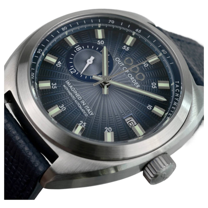 Out Of Order 001-31.BL.GU Torpedine Abyss Ultra Brushed Automatic Watch