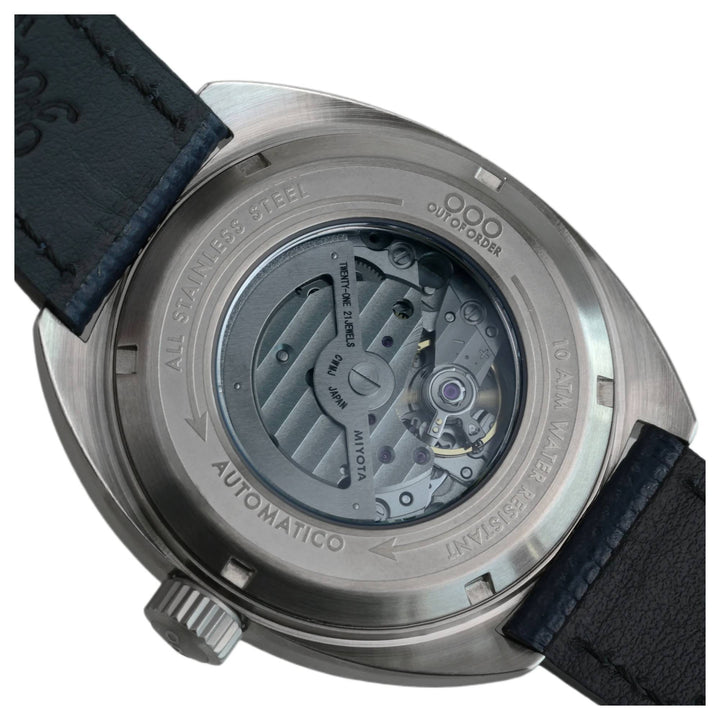 Out Of Order 001-31.BL.GU Torpedine Abyss Ultra Brushed Automatic Watch