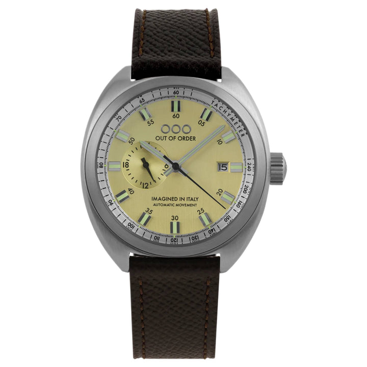 Out Of Order 001-31.GL.MA Torpedine Gold Ultra Brushed Automatic Watch