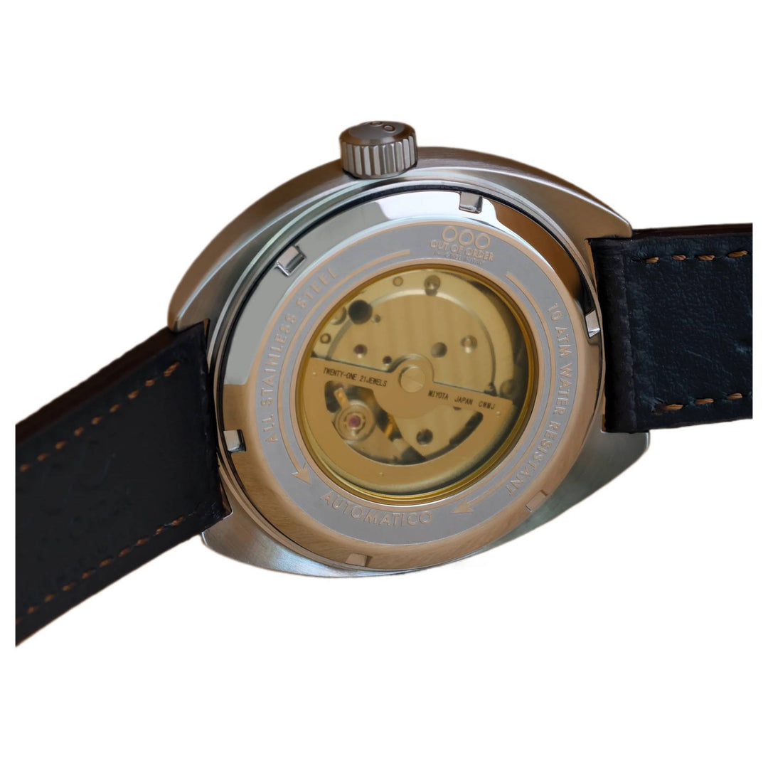 Out Of Order 001-31.GL.MA Torpedine Gold Ultra Brushed Automatic Watch