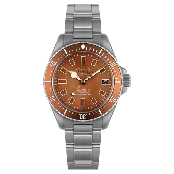 Out Of Order 001-38.AR Rialto Ember Orange Casanova Mother Of Pearl Watch