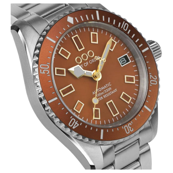 Out Of Order 001-38.AR Rialto Ember Orange Casanova Mother Of Pearl Watch