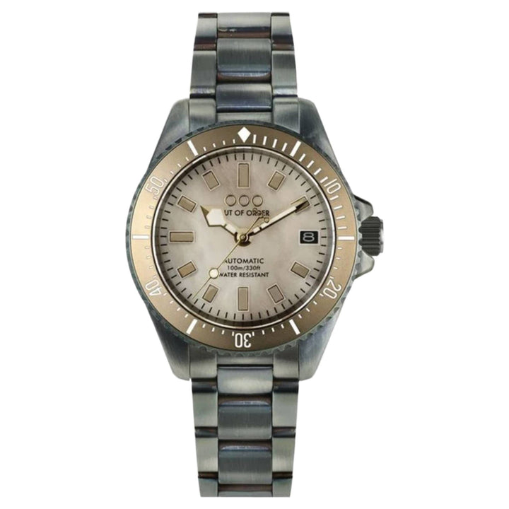 Out Of Order 001-38.BE San Marco Beige Casanova Mother Of Pearl Watch