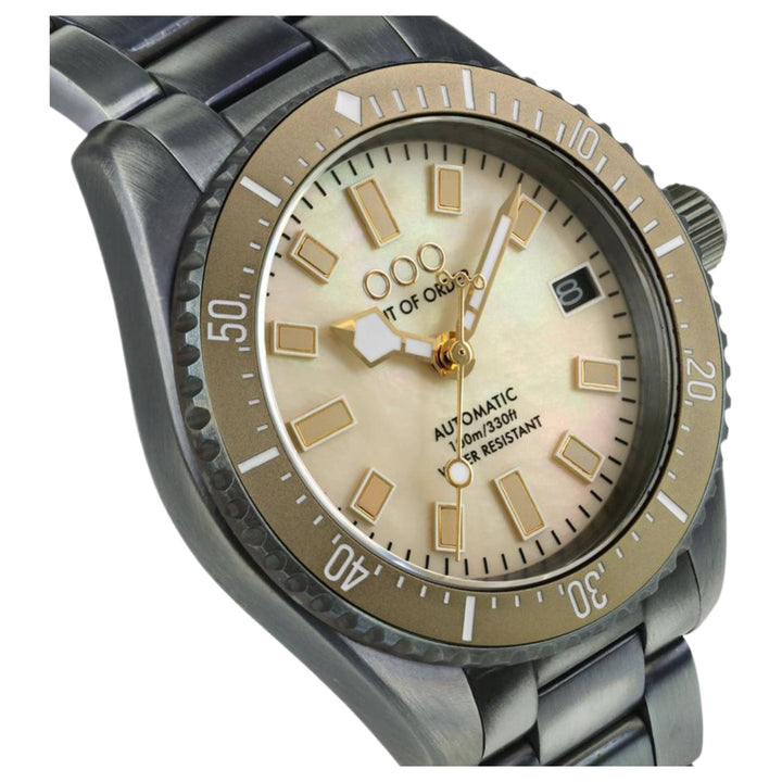 Out Of Order 001-38.BE San Marco Beige Casanova Mother Of Pearl Watch