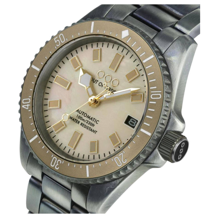 Out Of Order 001-38.BE San Marco Beige Casanova Mother Of Pearl Watch