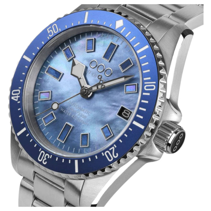 Out Of Order 001-38.BL Giudecca Blue Casanova Mother Of Pearl Watch