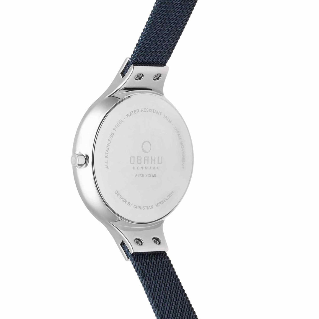 Obaku V173LXCLML Women's Sky-Arctic Blue Wristwatch - H S Johnson