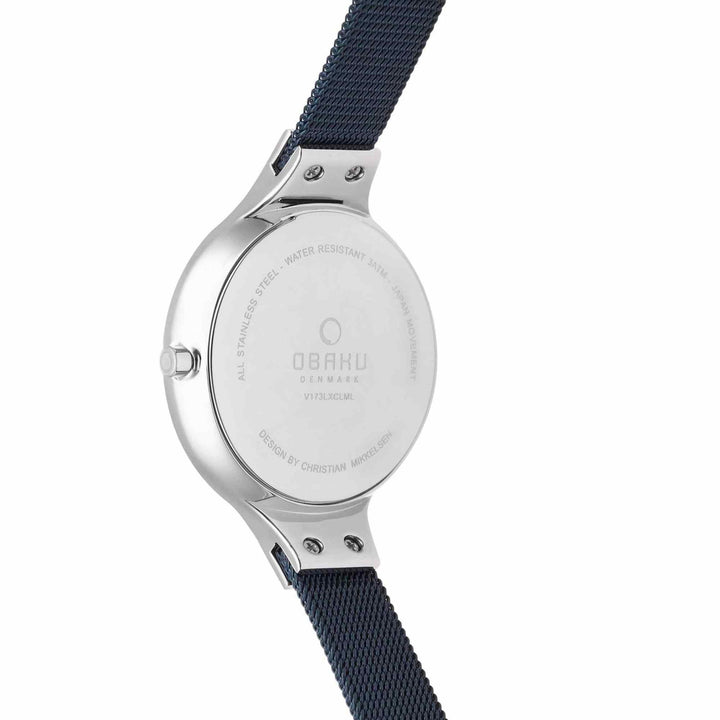 Obaku V173LXCLML Women's Sky-Arctic Blue Wristwatch - H S Johnson