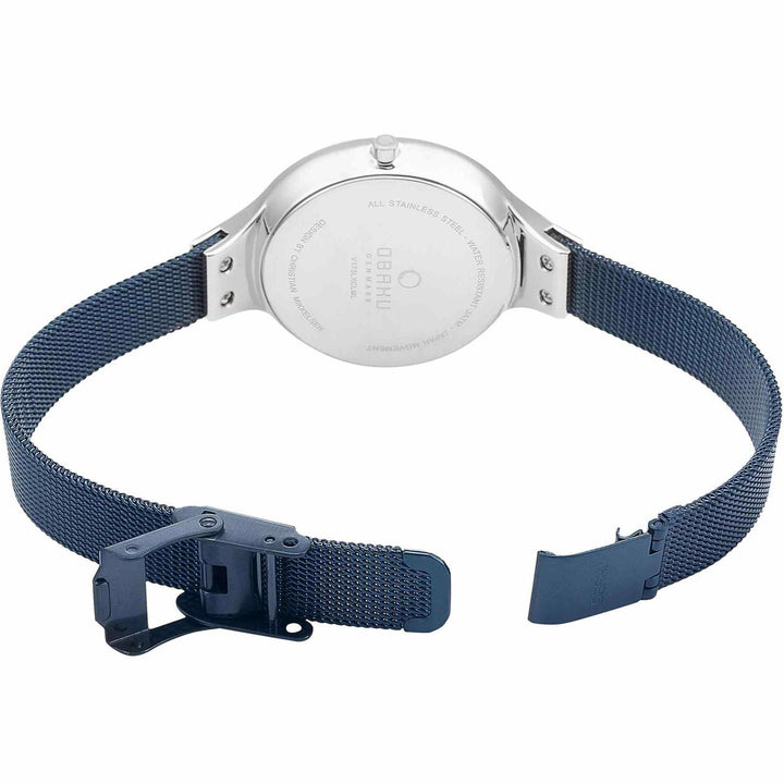 Obaku V173LXCLML Women's Sky-Arctic Blue Wristwatch - H S Johnson