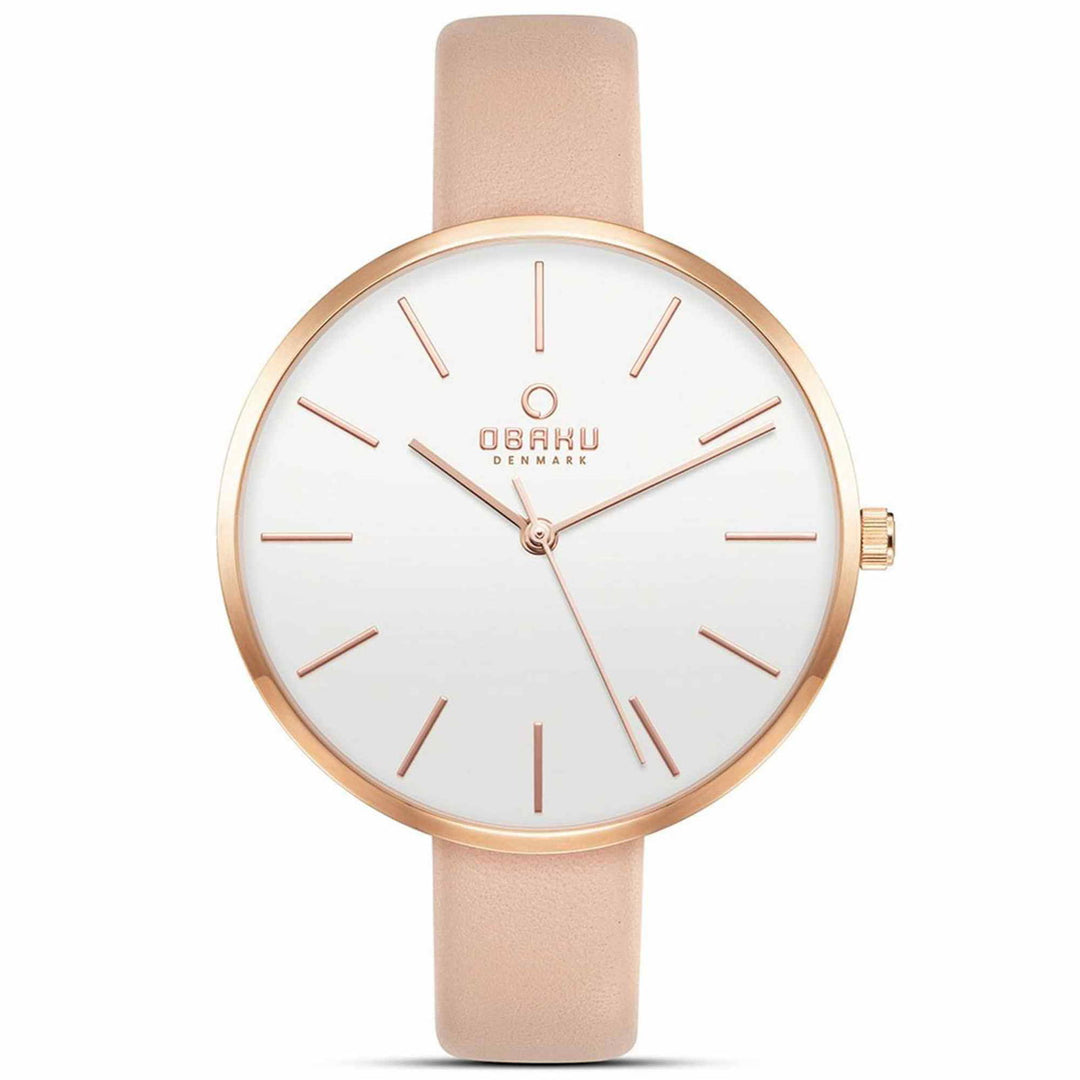 Obaku V211LXVIRX Women's Mynte-Nude Wristwatch - H S Johnson
