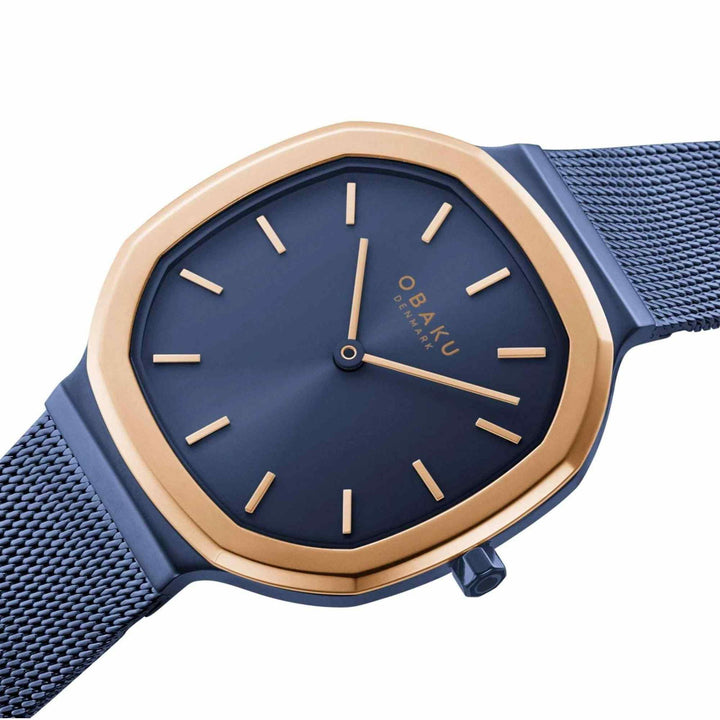 Obaku V253LXSLML Women's Oktante Lille-Ocean Wristwatch - H S Johnson