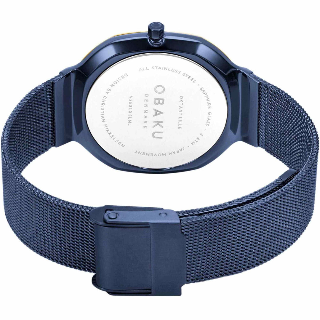 Obaku V253LXSLML Women's Oktante Lille-Ocean Wristwatch - H S Johnson