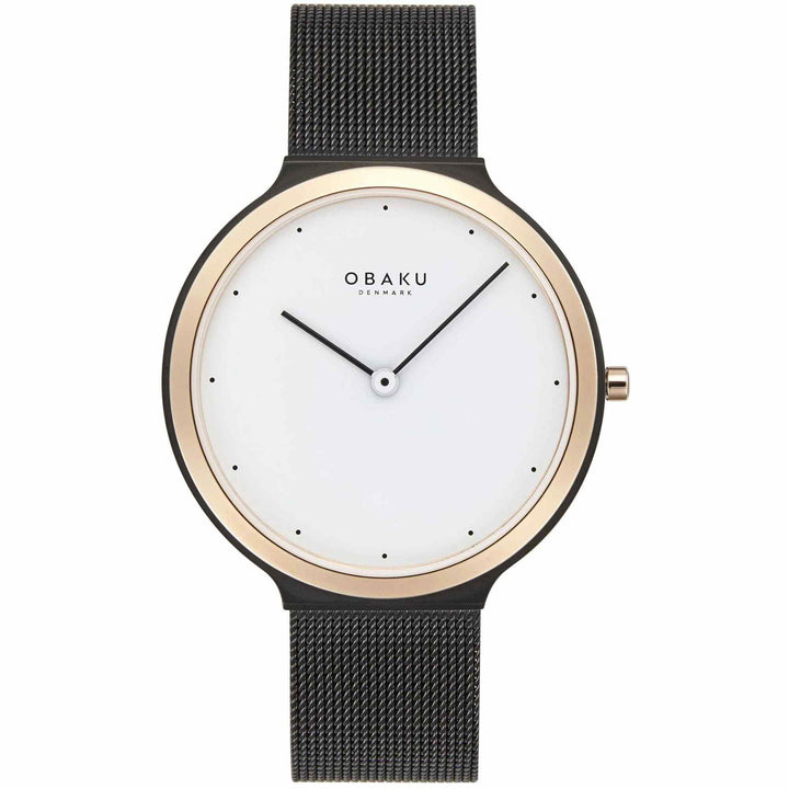 Obaku V269LXMWMB Women's Satin Lille-Tuscany Wristwatch - H S Johnson