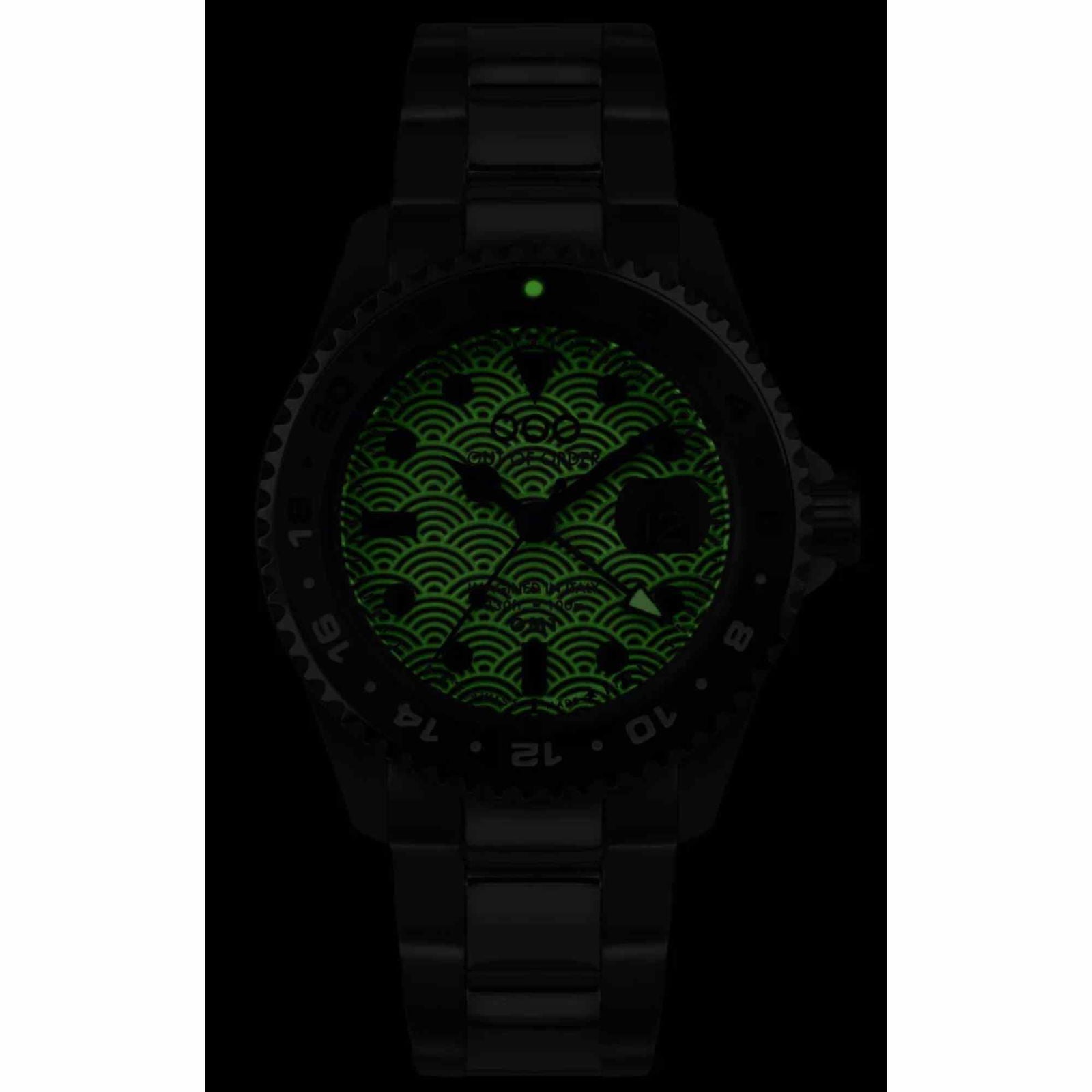 Out Of Order 001-19.TS.SS Men's Tokyo Shibuya Ultra Brushed GMT Wristw – H  S Johnson