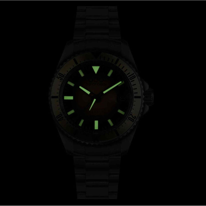 Out Of Order 001-21.SA.SS Sand Automatico Quaranta Ultra Brushed Wristwatch - H S Johnson