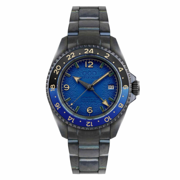 Out Of Order 001-24.BL Men's Automatic Blue Trecento Wristwatch - H S Johnson