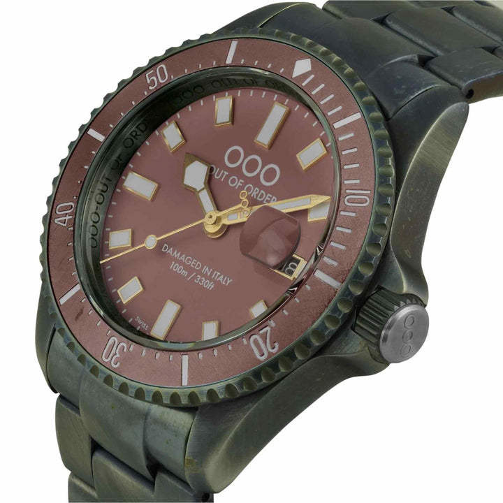 Out Of Order 001-27.CI Cipria Casanova Ultra Distressed Wristwatch - H S Johnson
