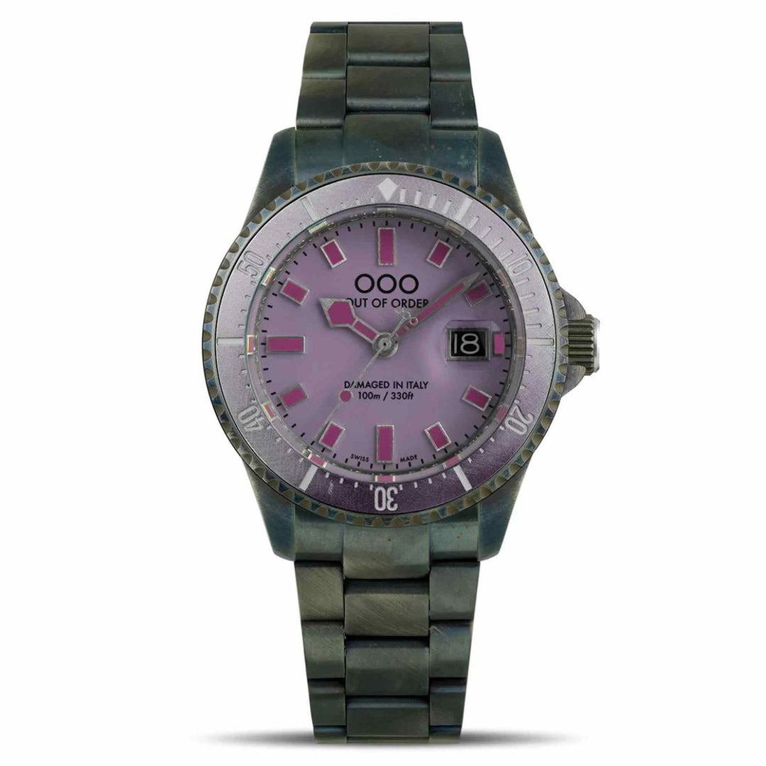 Out Of Order 001-27.MI Mirtillo Casanova Ultra Distressed Wristwatch - H S Johnson