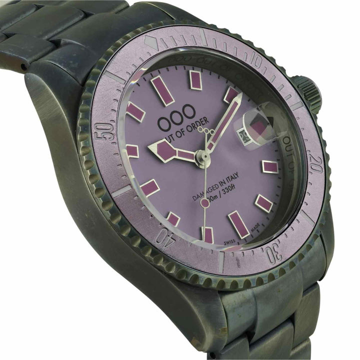 Out Of Order 001-27.MI Mirtillo Casanova Ultra Distressed Wristwatch - H S Johnson