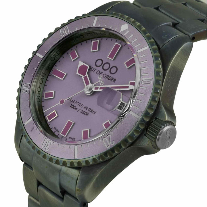 Out Of Order 001-27.MI Mirtillo Casanova Ultra Distressed Wristwatch - H S Johnson