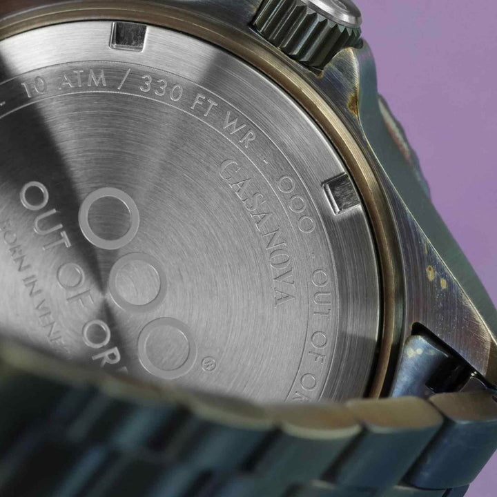 Out Of Order 001-27.MI Mirtillo Casanova Ultra Distressed Wristwatch - H S Johnson