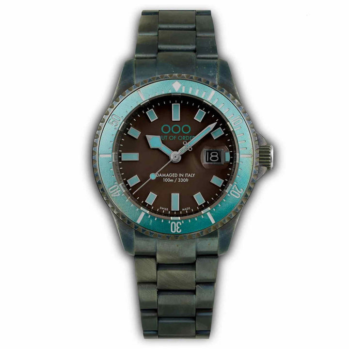 Out Of Order 001-27.TU.MS Casanova Ultra Distressed Wristwatch - H S Johnson