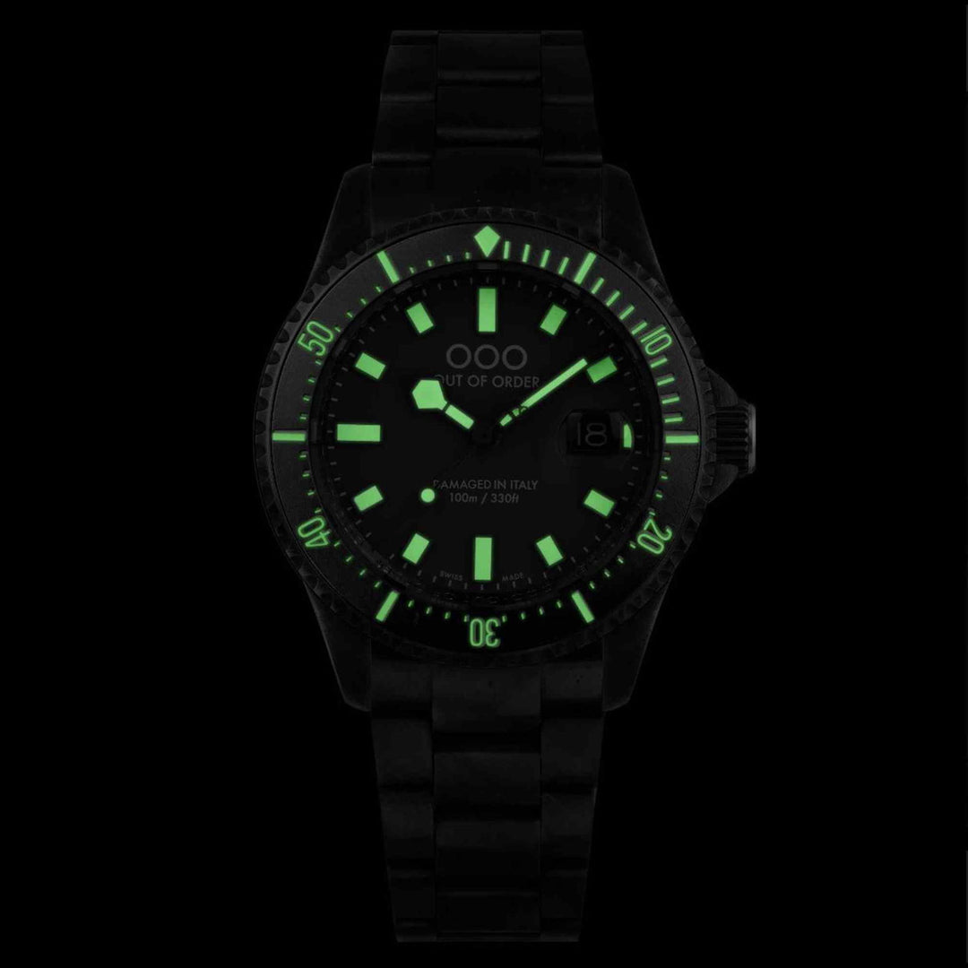 Out Of Order 001-27.TU.MS Casanova Ultra Distressed Wristwatch - H S Johnson