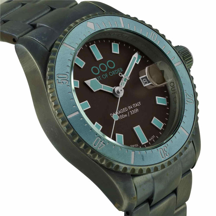Out Of Order 001-27.TU.MS Casanova Ultra Distressed Wristwatch - H S Johnson
