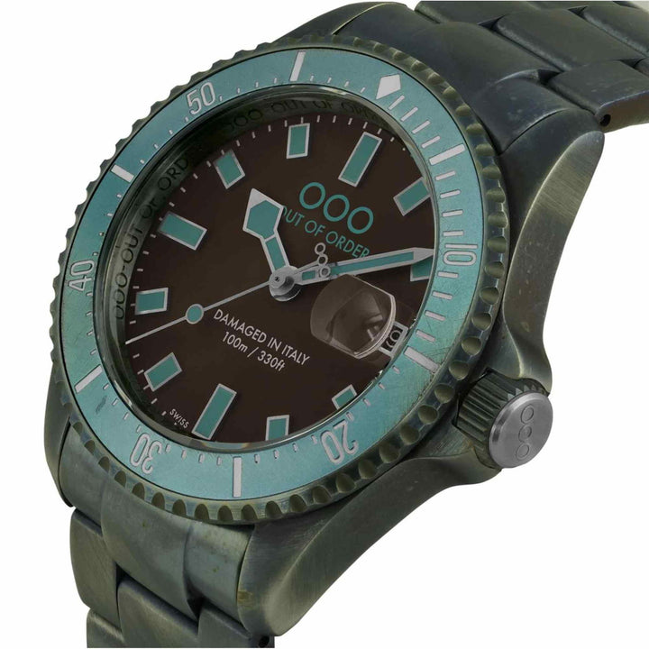 Out Of Order 001-27.TU.MS Casanova Ultra Distressed Wristwatch - H S Johnson