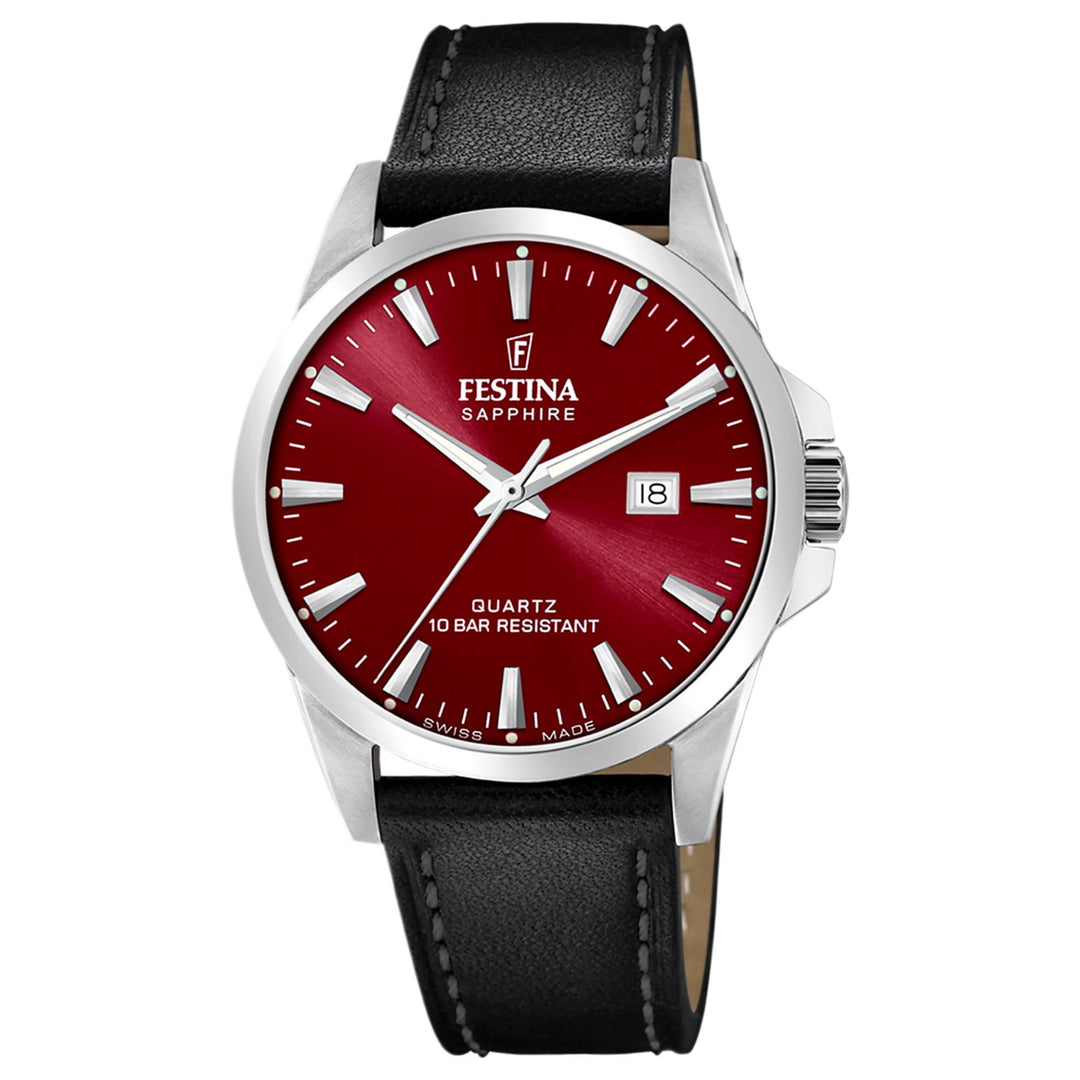 Festina Swiss Made F20025/5 Men's Classic Analogue Quartz Watch
