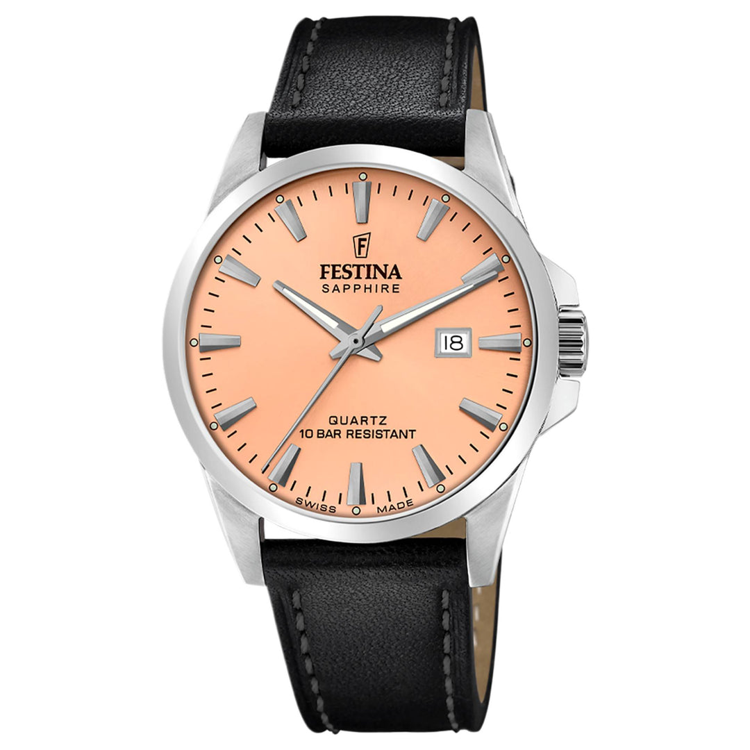 Festina Swiss Made F20025/6 Men's Classic Analogue Quartz Watch