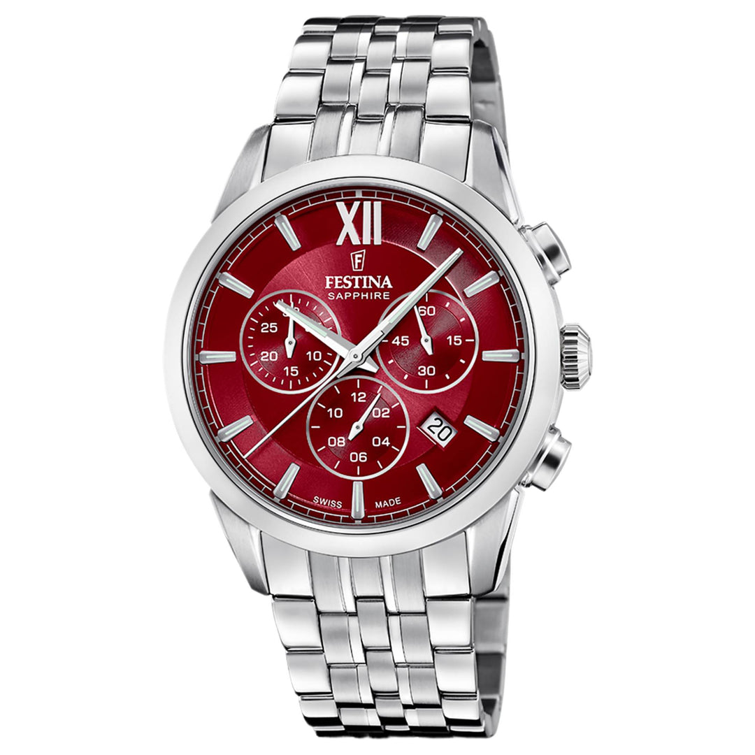 Festina Swiss Made F20040/5 Men's Classic Chronograph Quartz Watch