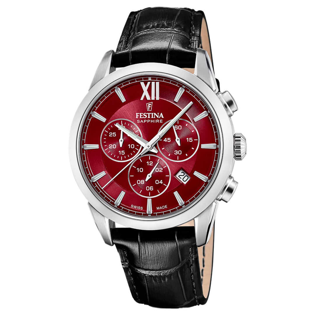 Festina Swiss Made F20041/5 Men's Classic Chronograph Quartz Watch