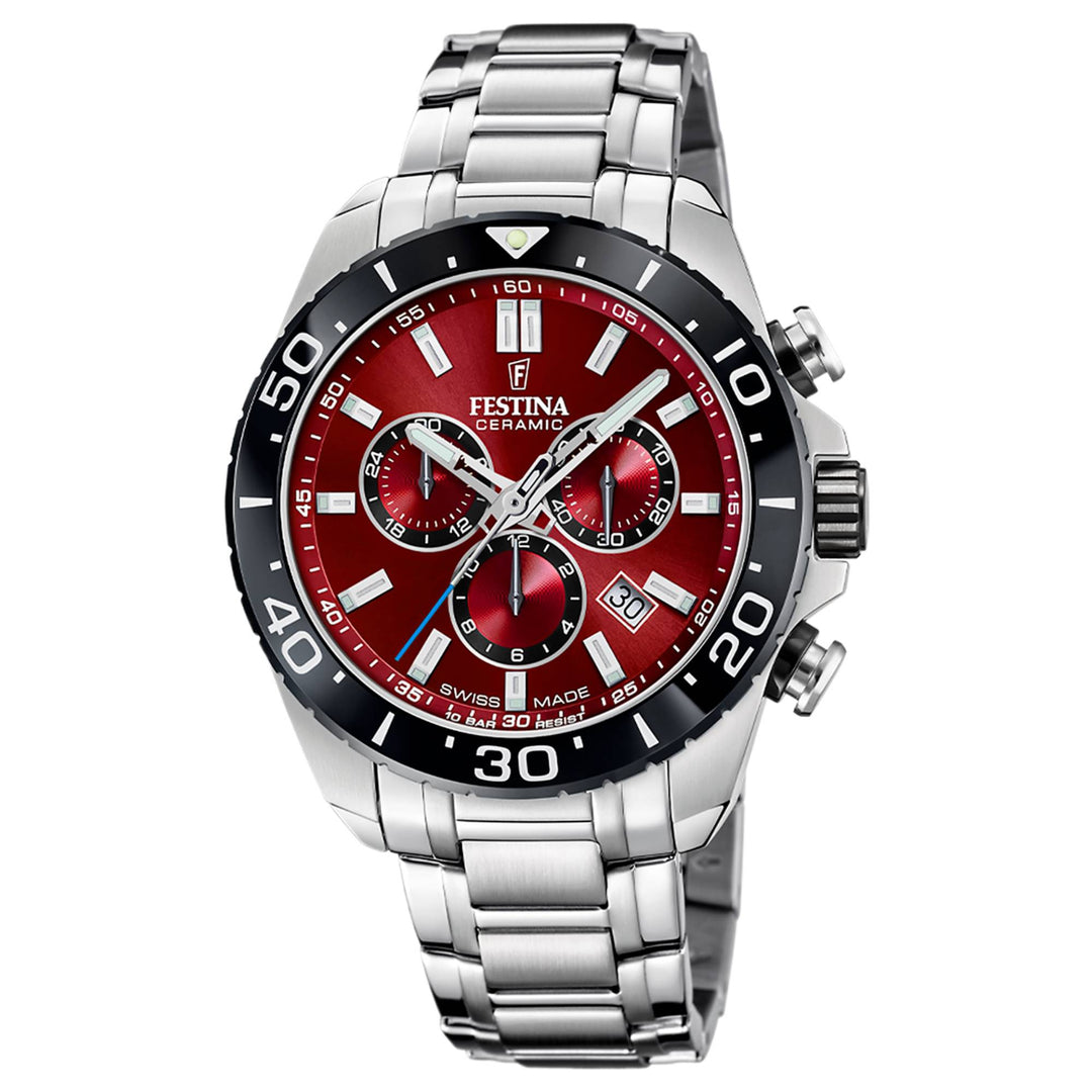 Festina Swiss Made F20042/5 Men's Classic Chronograph Quartz Watch