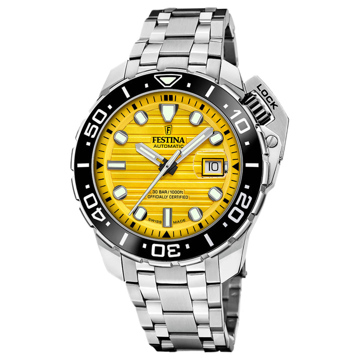 Festina Swiss Made F20043/1 COSC-certified Diver Automatic Watch