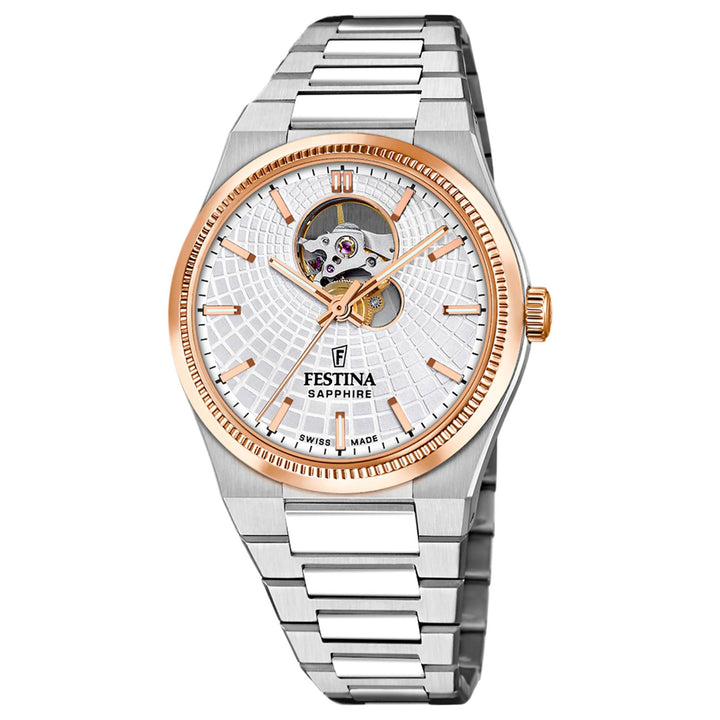Festina Swiss Made F20061/1 Men's Rive Analogue Automatic Watch