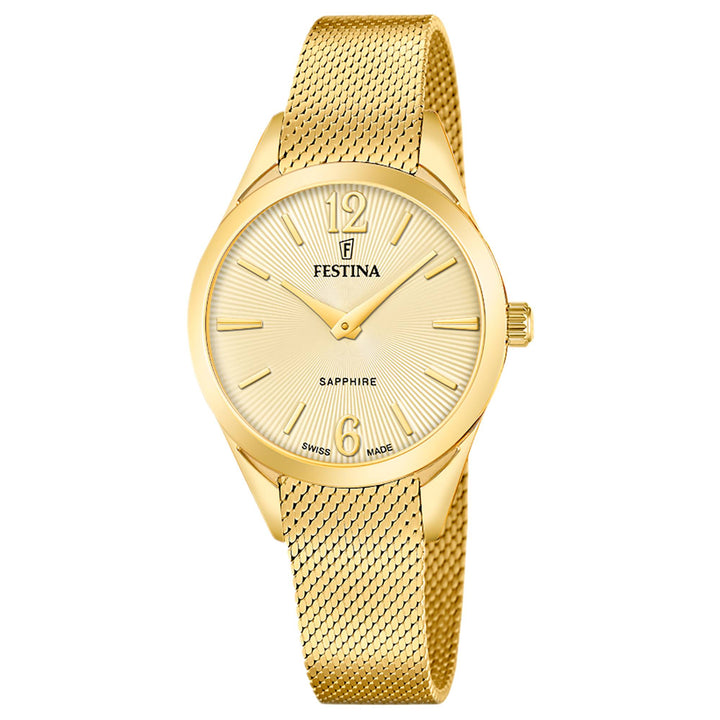 Festina Swiss Made F20077/3 Women's Grace Analogue Quartz Watch