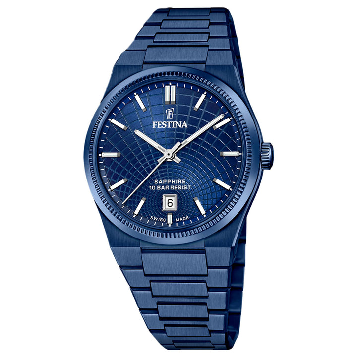 Festina Swiss Made F20078/1 Men's Rive Analogue Quartz Watch