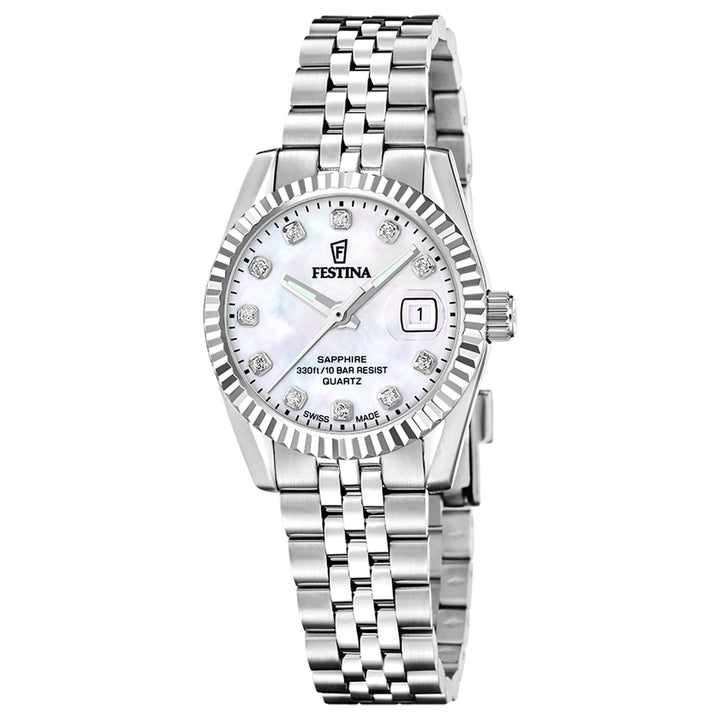 Festina Swiss Made F20087/1 Women's Classic Analogue Quartz Watch