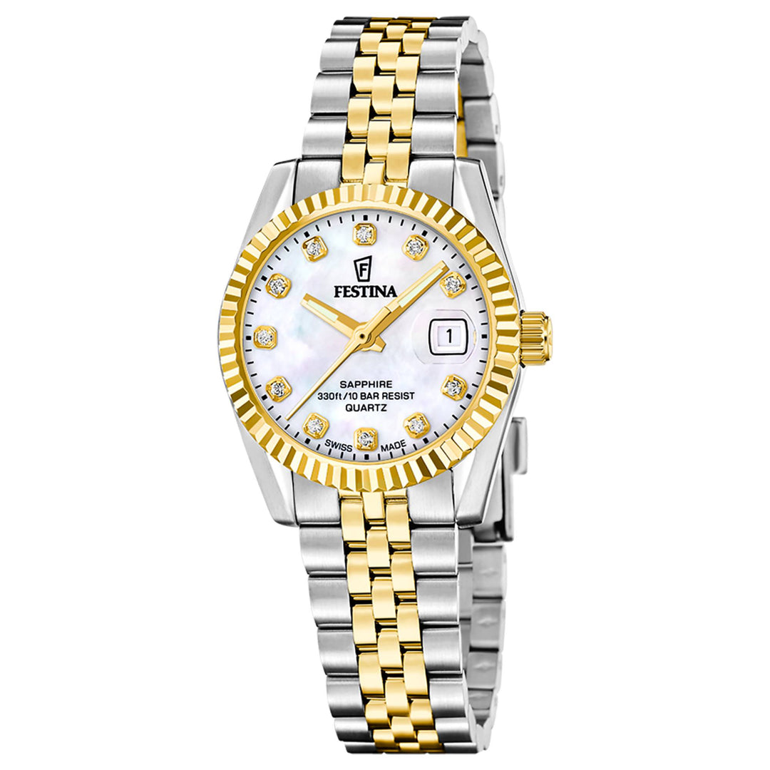 Festina Swiss Made F20088/1 Women's Classic Analogue Quartz Watch